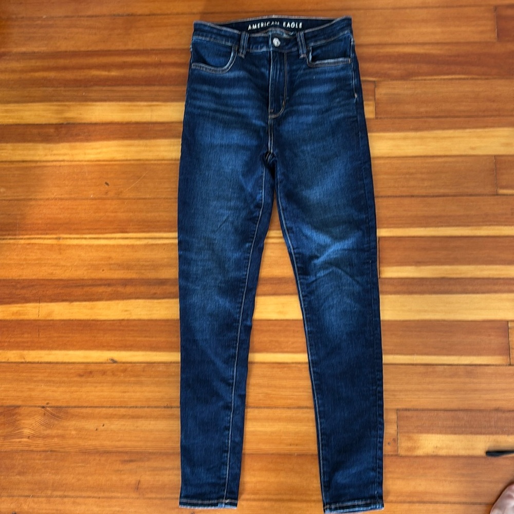 American Eagle High-Rise Next Level Stretch Skinny Jeans